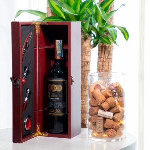 Caja de Madera Para Una Botella