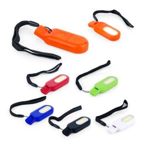 Linterna Silbato Cautious